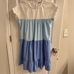 Blue and White Boutique Dress